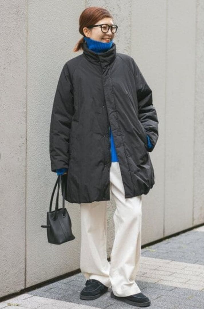 Spick & Span スタンドカラー中綿オーバーブルゾン