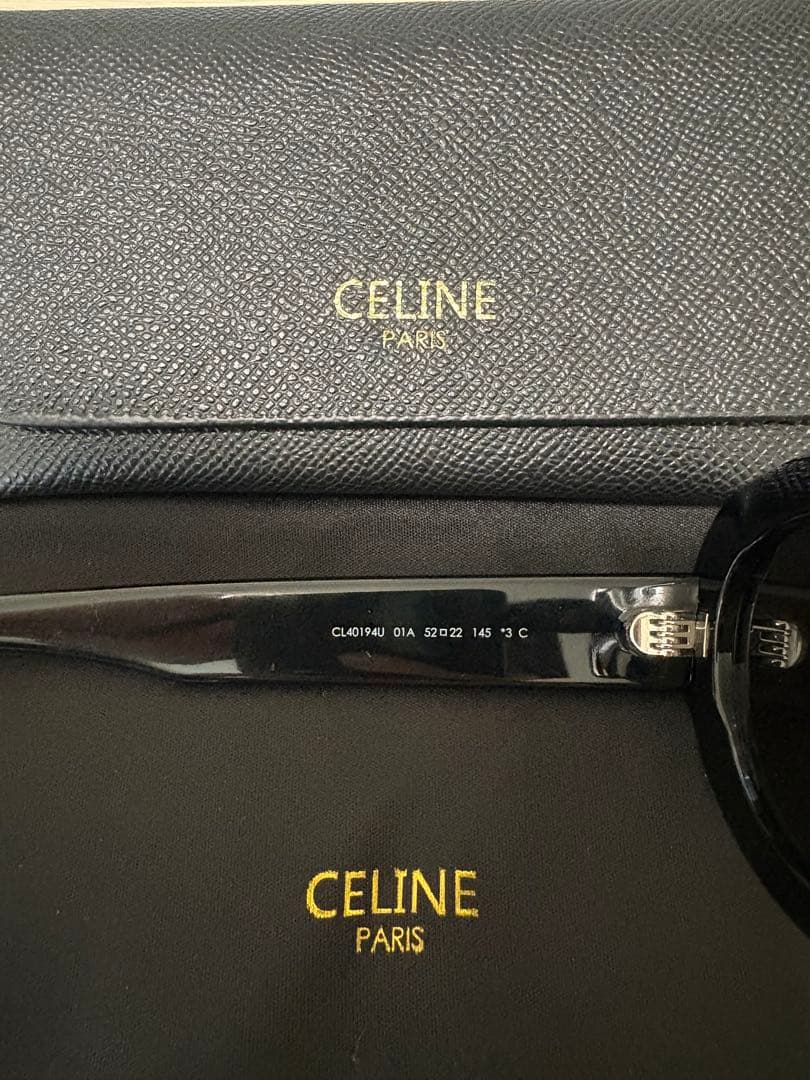 Celine トリオンフサングラス　ブラック