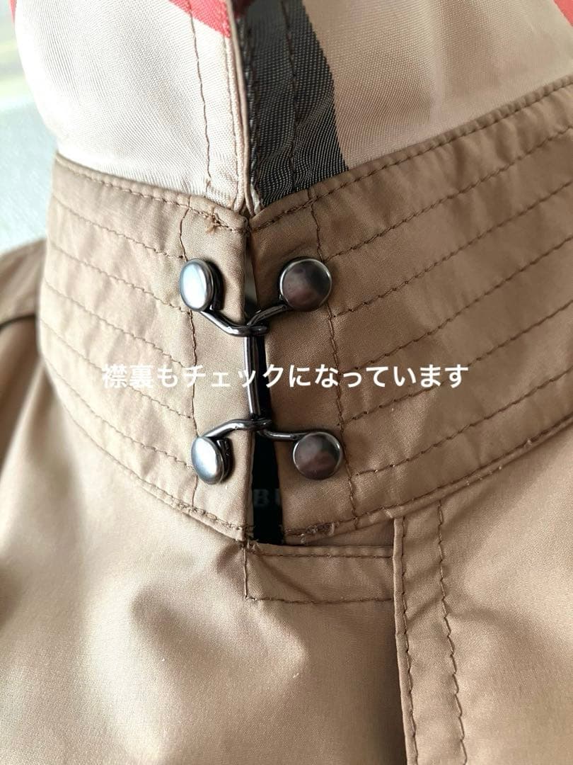BURBERRY バーバリー ナイロン トレンチコート ジャケット　ノバチェック