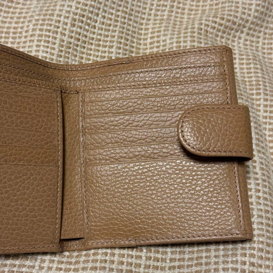 美品✨GUCCI グッチ 折財布 ミニ財布 インターロッキング GGロゴ
