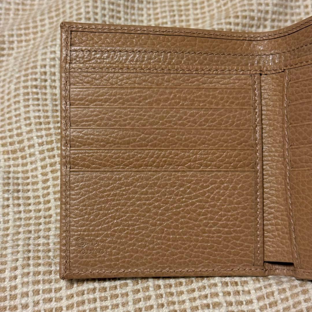 美品✨GUCCI グッチ 折財布 ミニ財布 インターロッキング GGロゴ