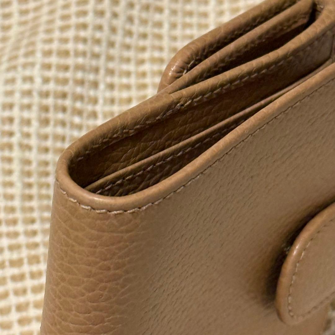 美品✨GUCCI グッチ 折財布 ミニ財布 インターロッキング GGロゴ