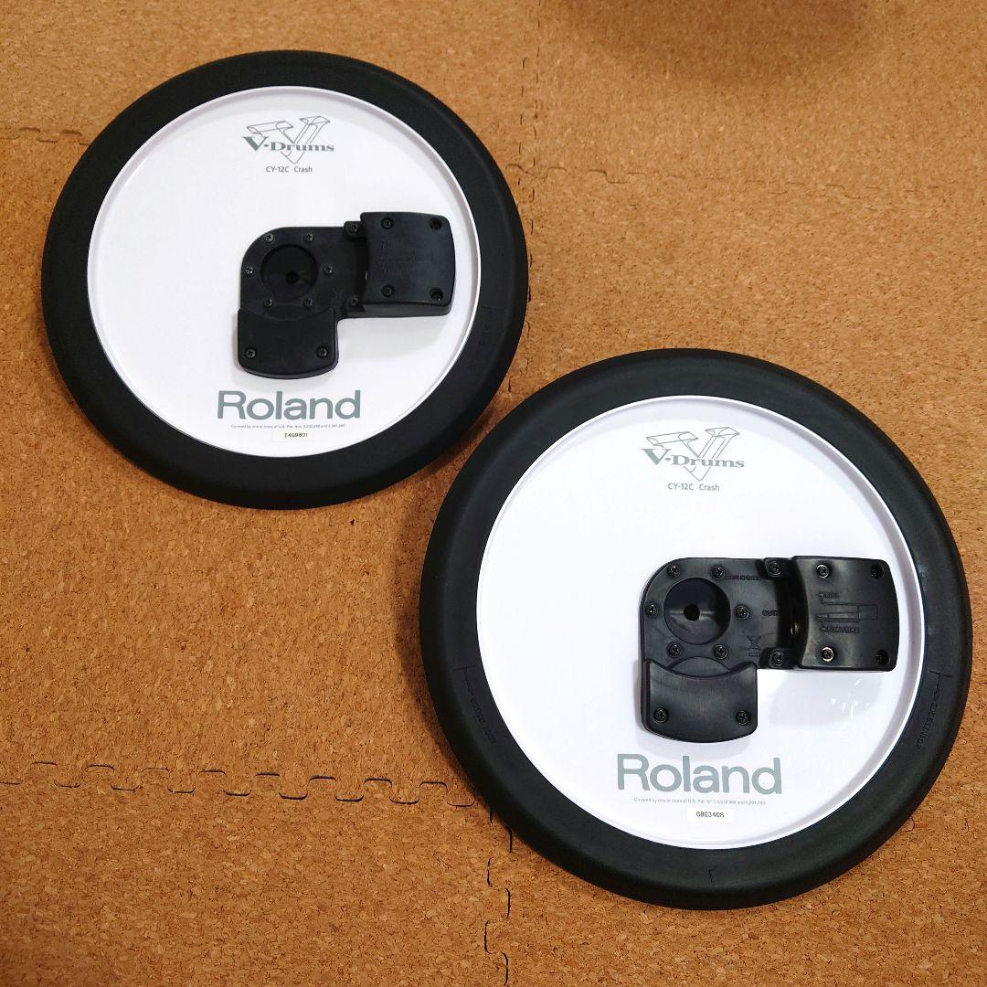 Roland CY-12C × 2枚 クラッシュ