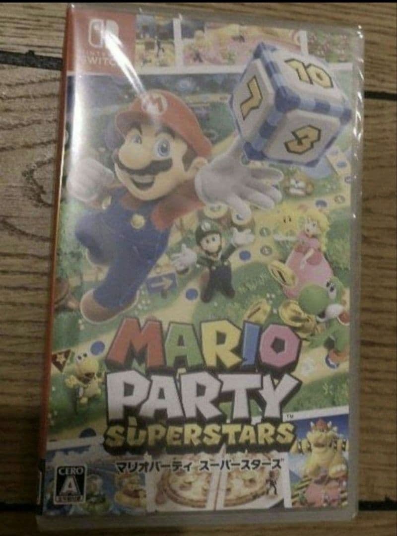 新品・未開封　マリオパーティ スーパースターズ 初回特典タオル付 Switch