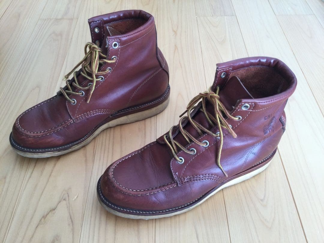 CHIPPEWA チペワ ワークブーツ プリント黒タグ26.5cm