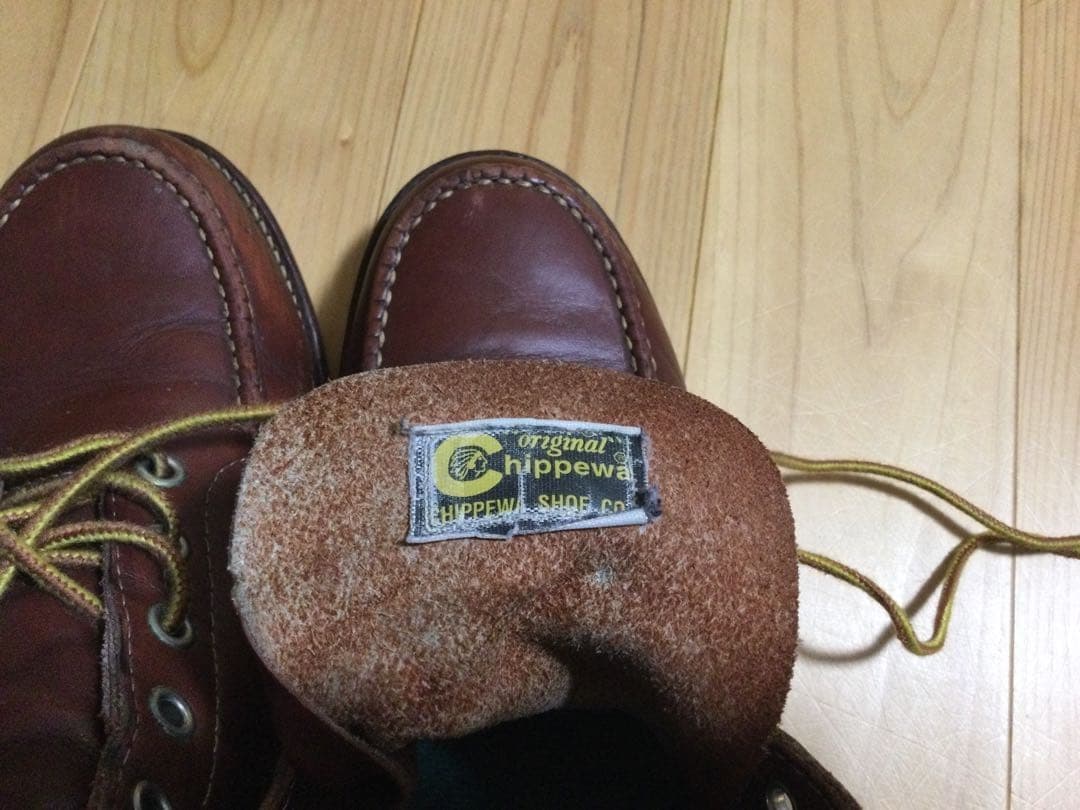 CHIPPEWA チペワ ワークブーツ プリント黒タグ26.5cm