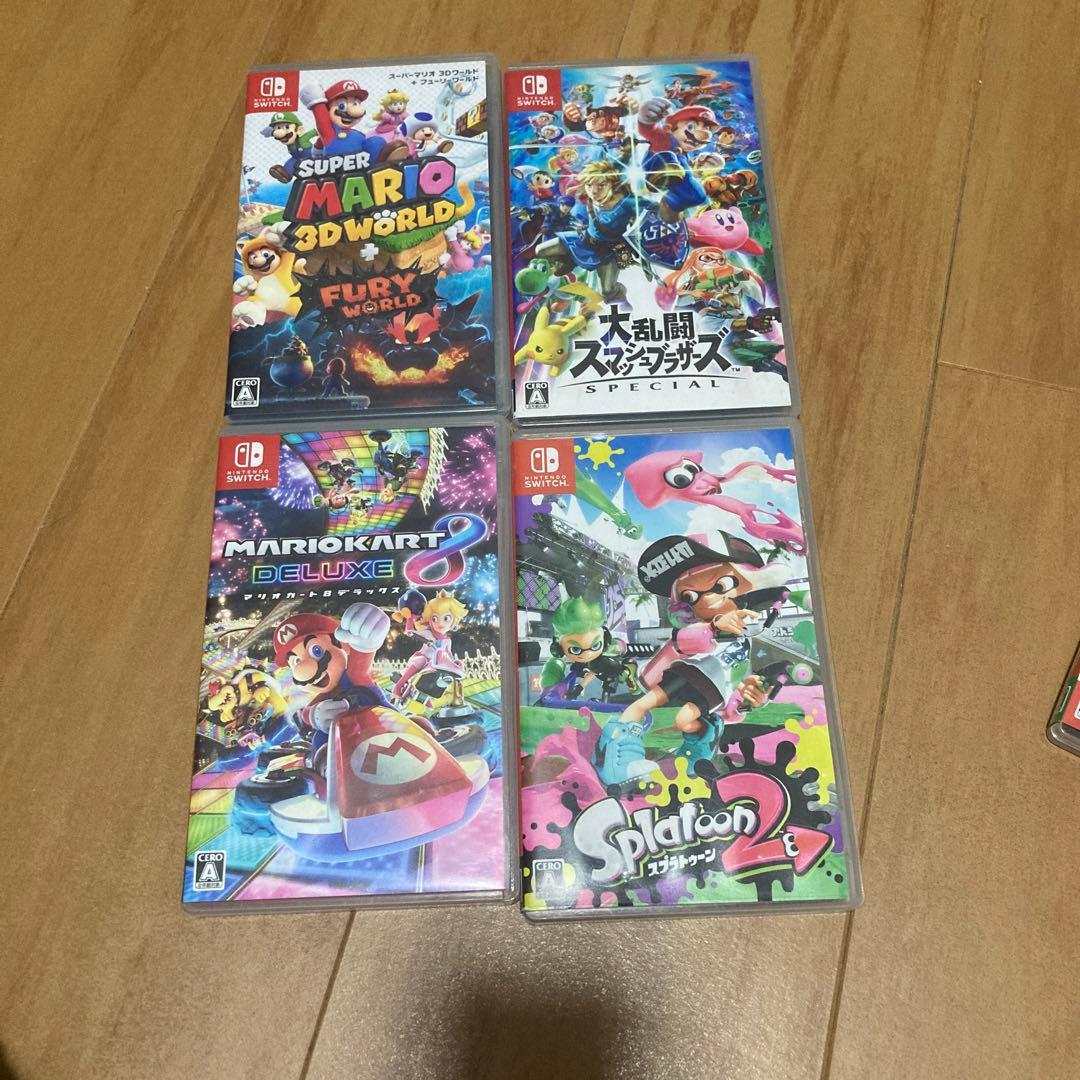 Nintendo Switch ソフト4本セット 少しばかり値段交渉あり。