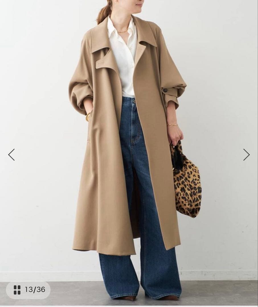 Deuxieme Classe Botany Twill オーバーコート