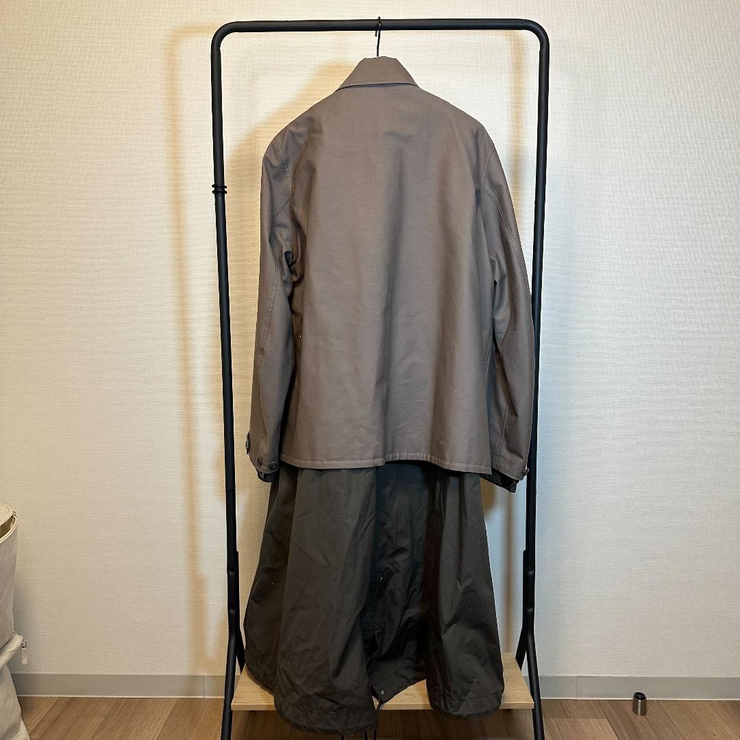 sacai×WTAPS 25SS ロングコート トープ サイズ2