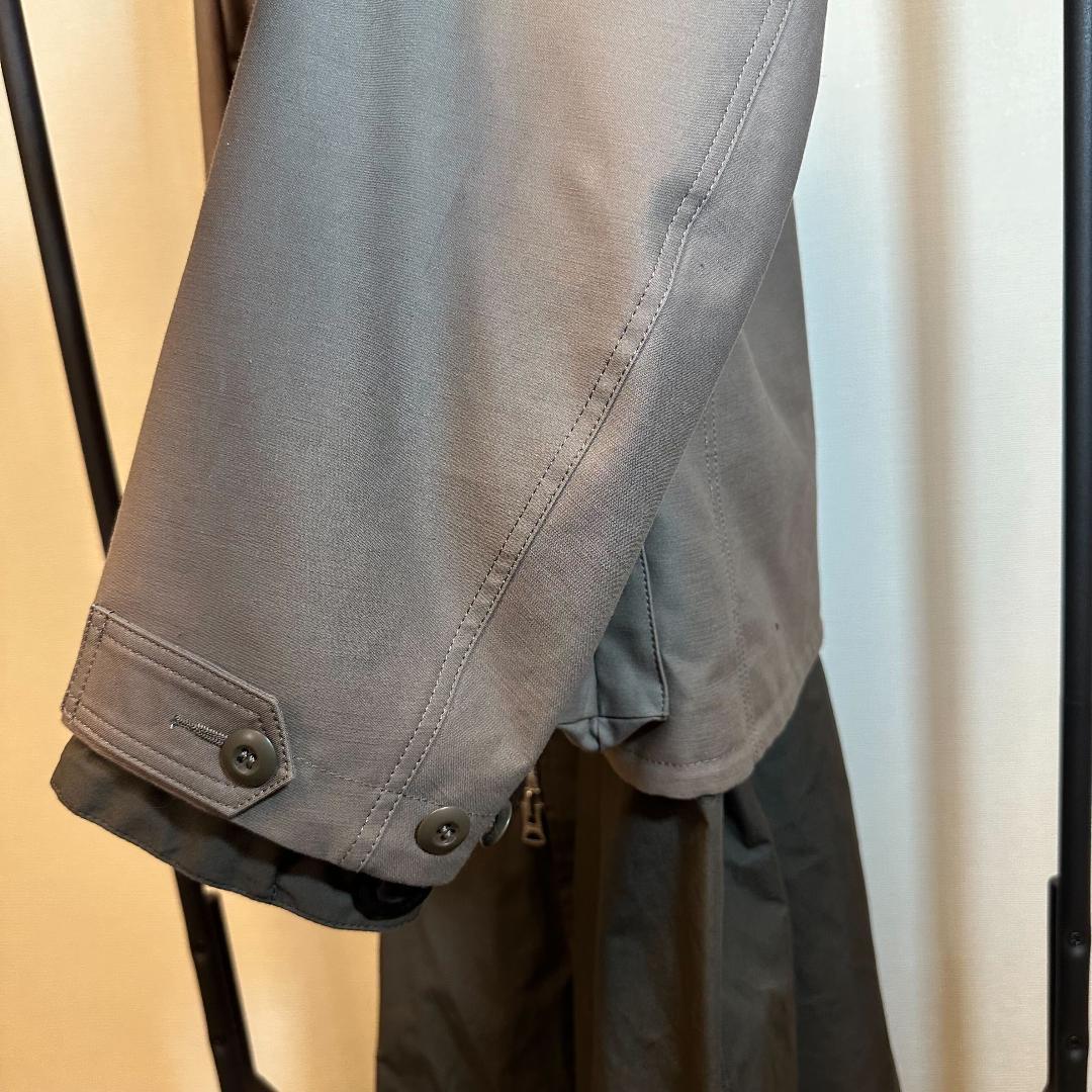sacai×WTAPS 25SS ロングコート トープ サイズ2