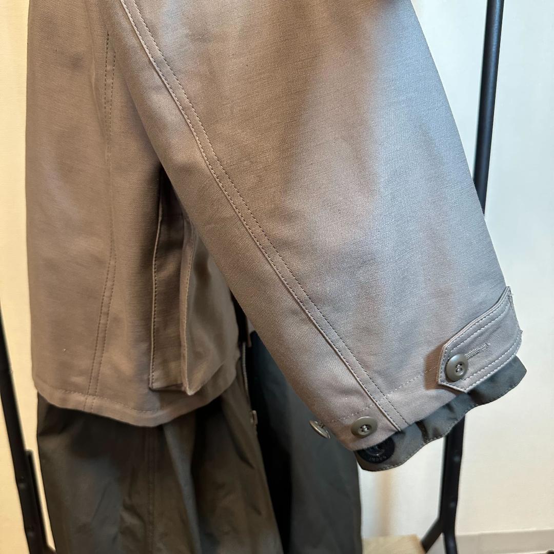 sacai×WTAPS 25SS ロングコート トープ サイズ2