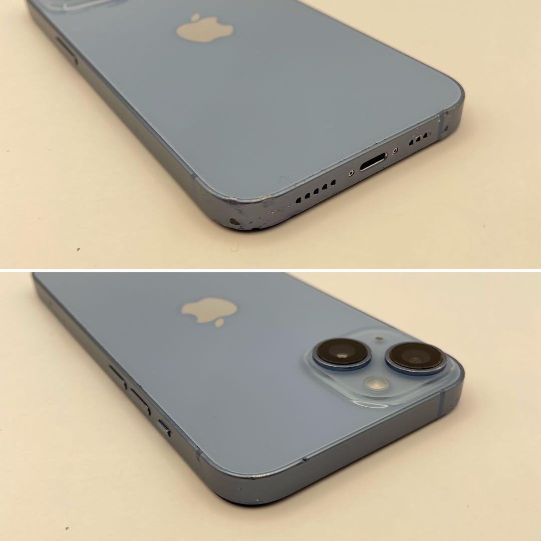 iPhone 14 256GB 大容量バッテリー新品100% SIMフリー 青