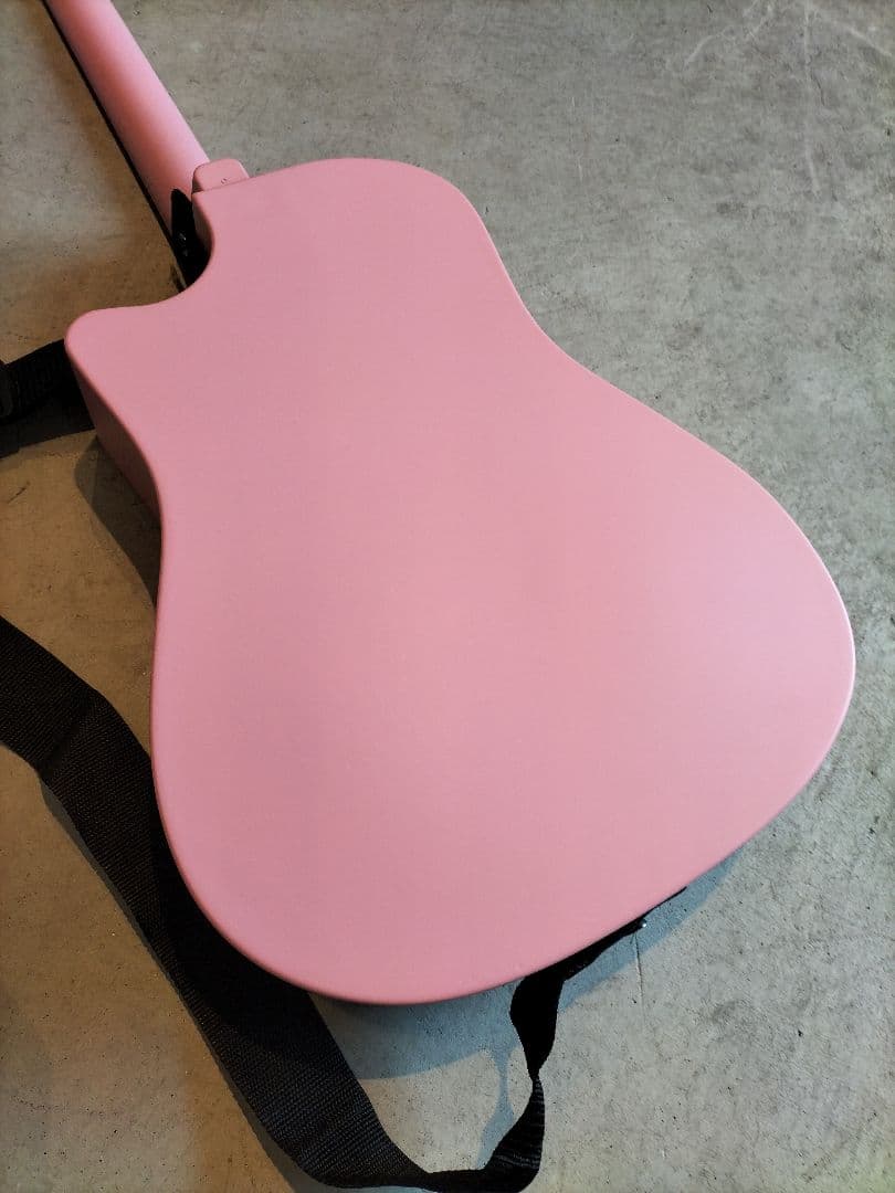 美品 juicy guitars JCG-01S/PK ミニギター ケース付