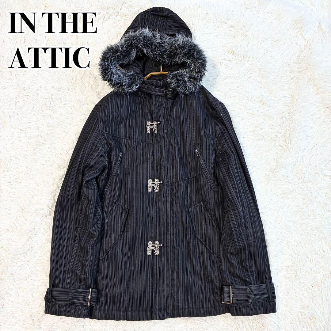 00s y2k IN THE ATTIC ファイヤーマン ファー ジャケット M