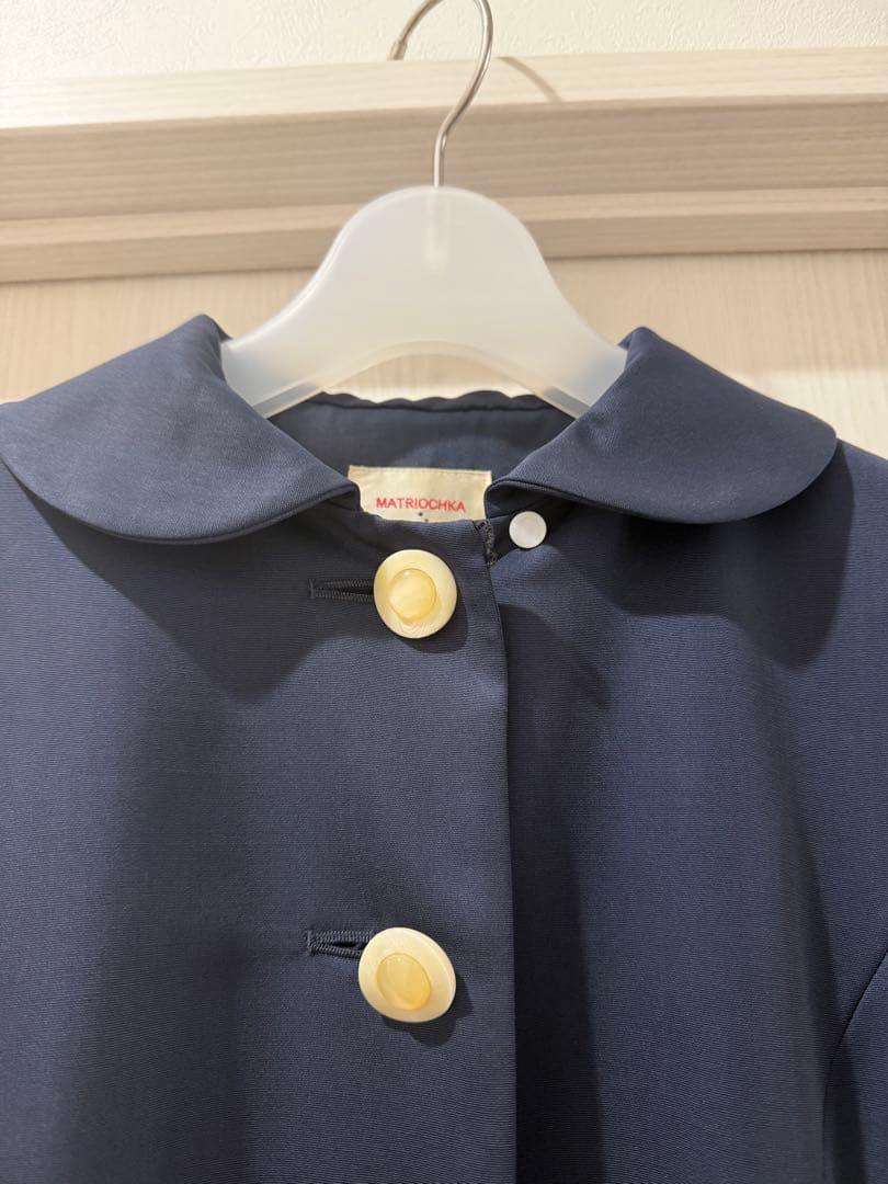 MATRIOCHKA ネイビー コート