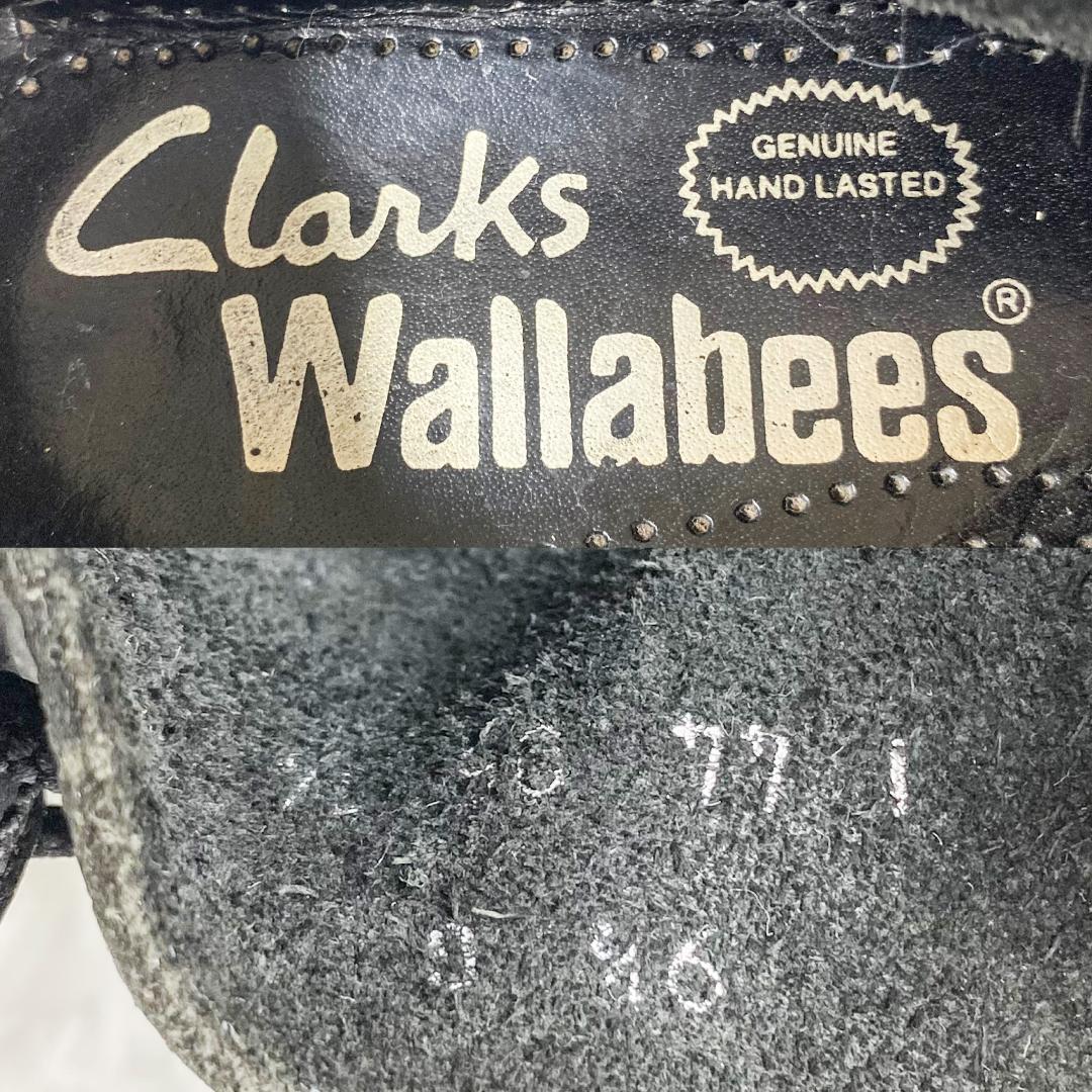 【美品】Clarks クラークス ナタリー レザー ブラック ワラビー 27.5