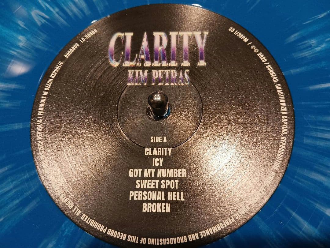 KIM PETRAS / CLARITY《レコード》1LP