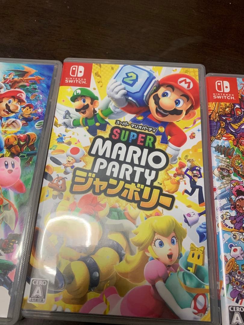 Nintendo Switch スマッシュブラザーズ マリオパーティ 桃太郎電鉄