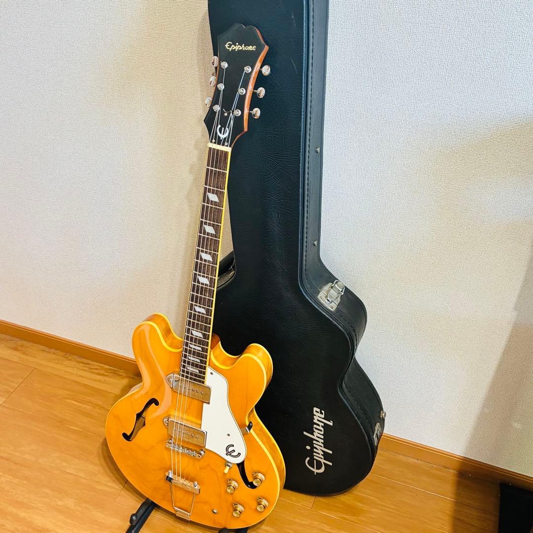 EPIPHONE CASINO NA【動作確認済】 エピフォン カジノ フルアコ