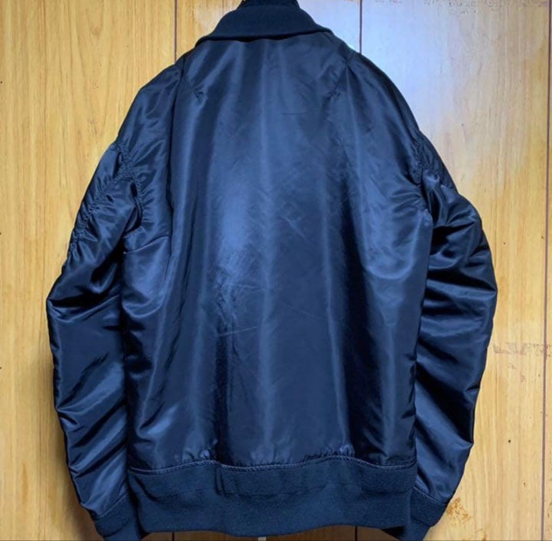 sacai 17AW ブレザードッキング MA-1