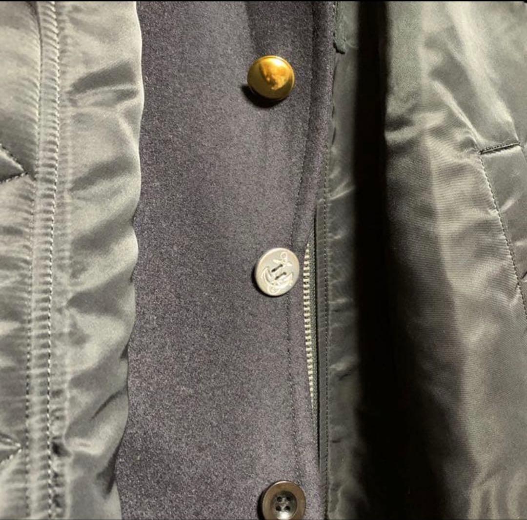 sacai 17AW ブレザードッキング MA-1