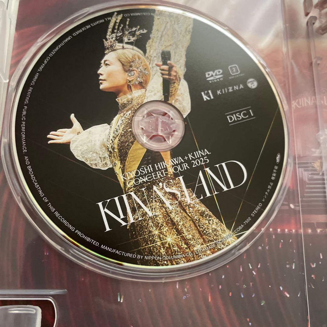 氷川きよし　DVD HIKAWA+KIINA.ConcertTour2…