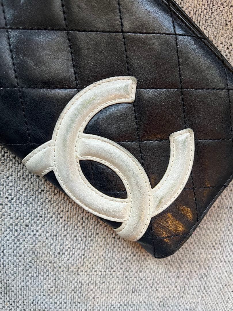 CHANEL カンボンライン　二つ折り　財布　正規品