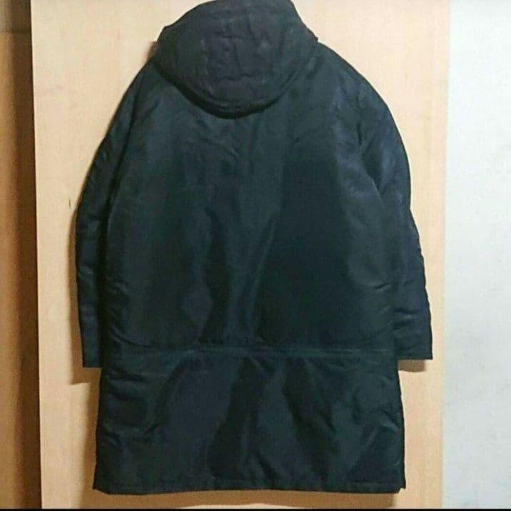 新品 GU UNDERCOVER ヒートパデッドコンバーチブルコート 黒 Ｌ
