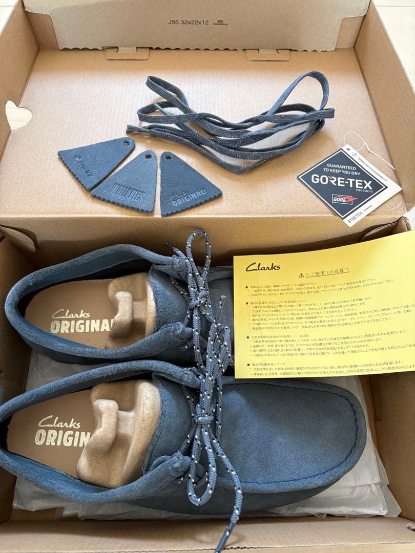 靴 CLARKS WallabeeGTX GORE-TEX 26.0cm