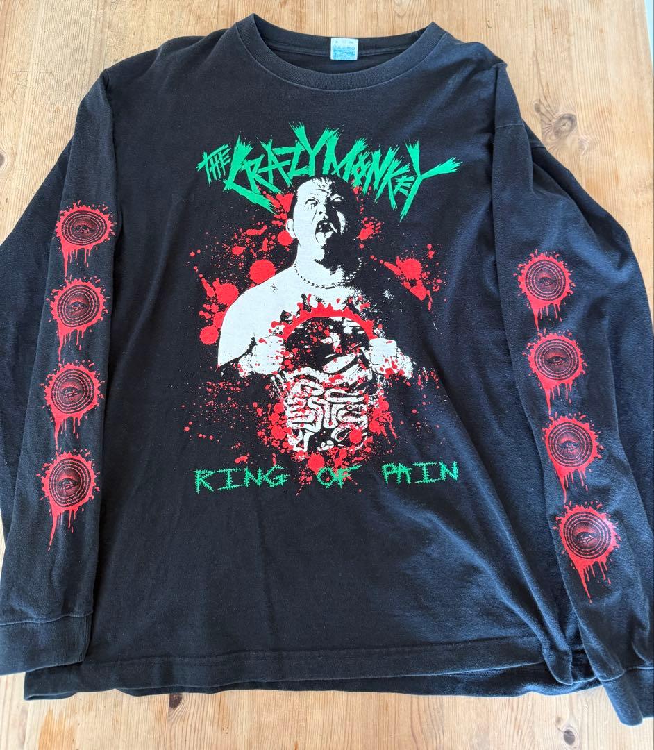 The Crazy Monkey ロングスリーブTシャツ 葛西純 ロンT