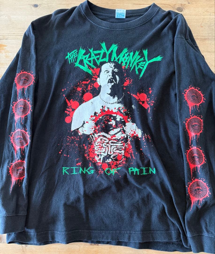 The Crazy Monkey ロングスリーブTシャツ 葛西純 ロンT