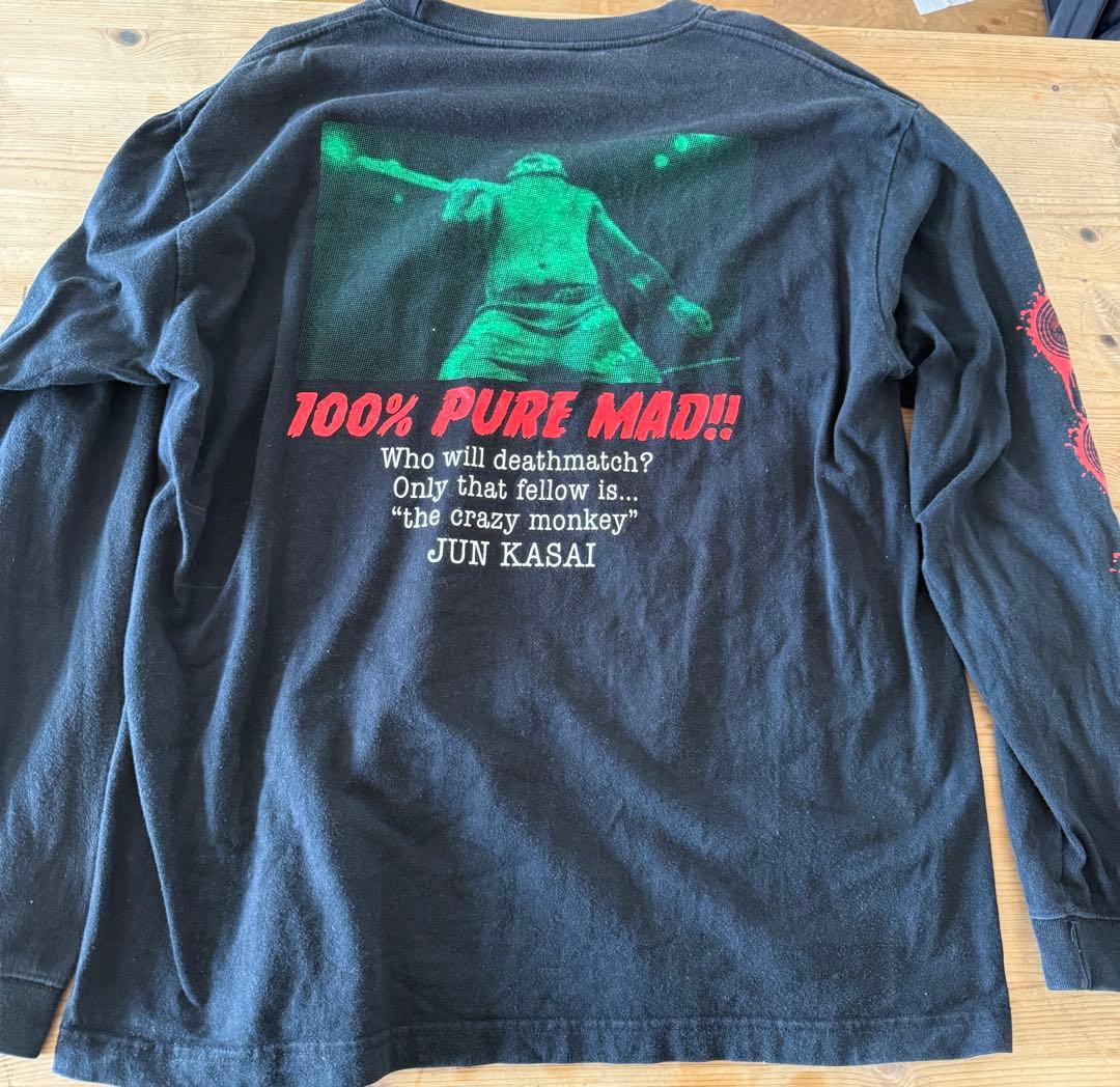 The Crazy Monkey ロングスリーブTシャツ 葛西純 ロンT