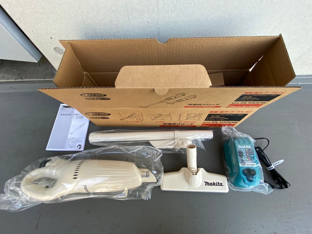makita マキタ フルセット 充電式クリーナ CL100DW