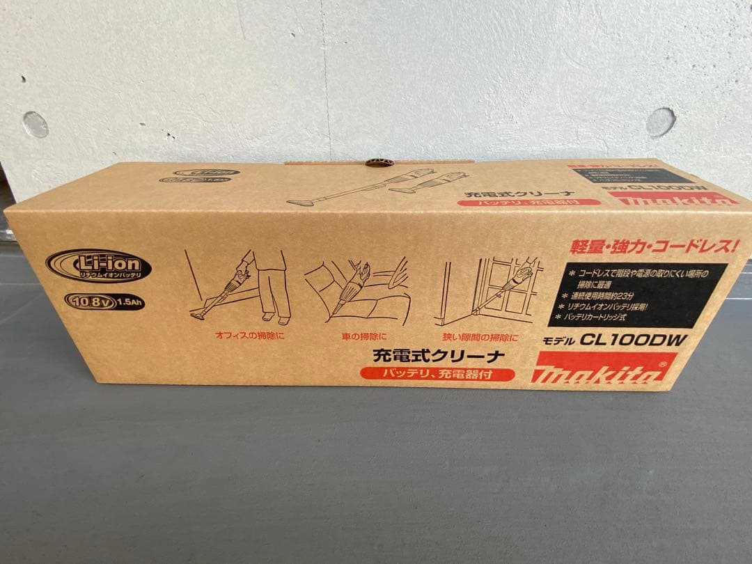 makita マキタ フルセット 充電式クリーナ CL100DW