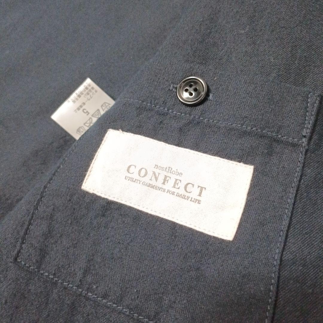 美品■nest Robe CONFECT テーラードジャケット　ネイビー