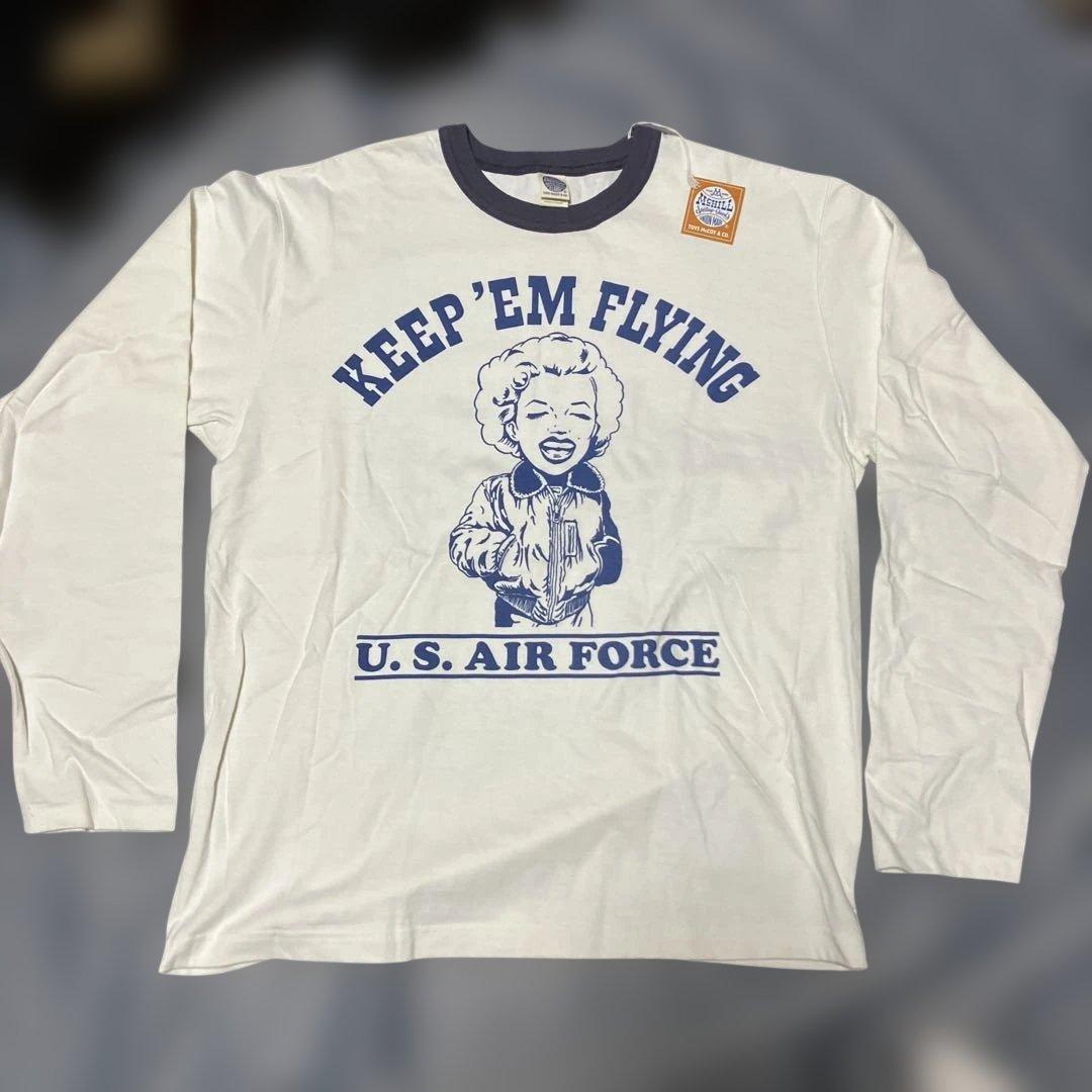 TOYS McCOY マリリン・モンロー長袖Tシャツ XLタグ付き未着用品