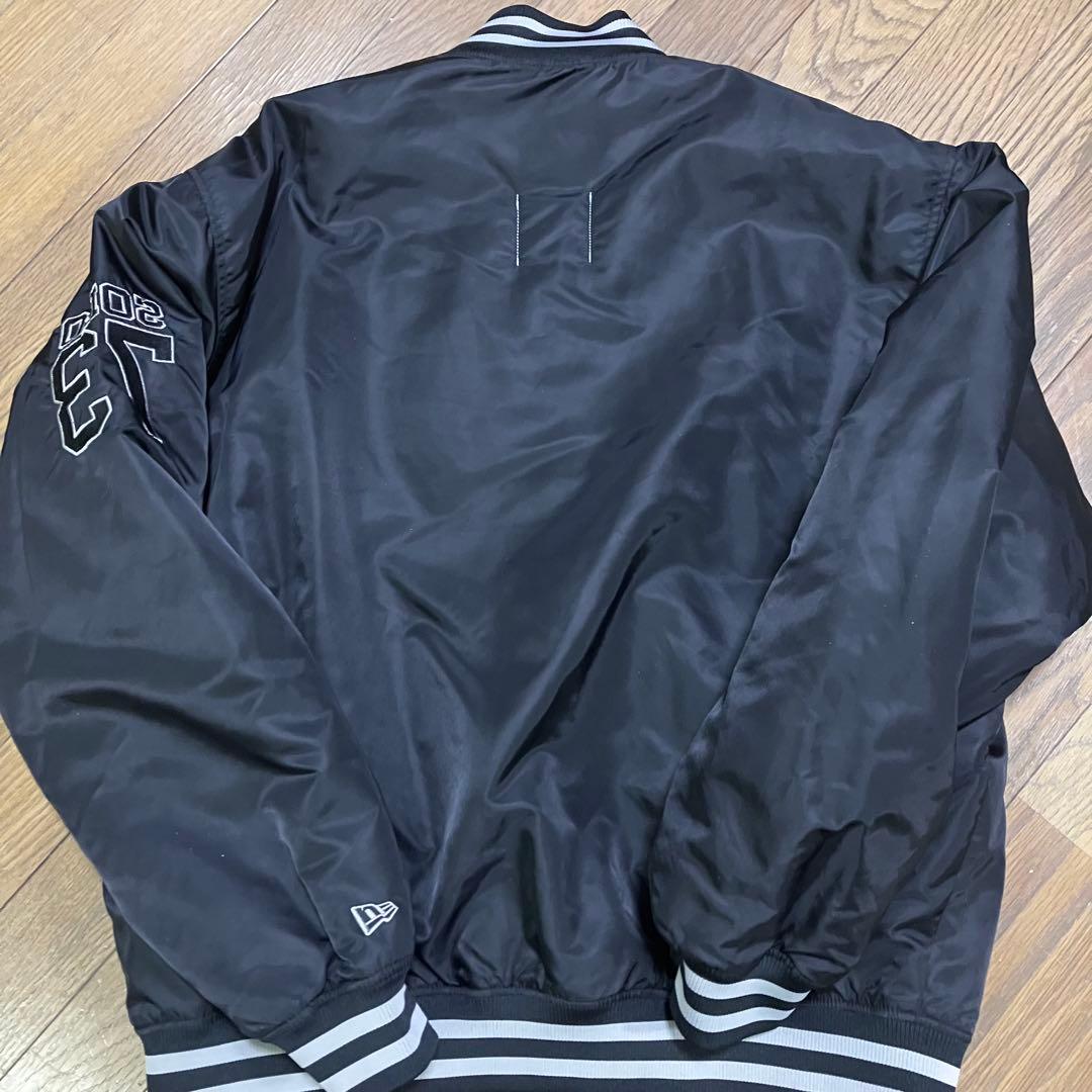 木村拓哉 着用 ソロイスト × NEWERA コラボ ジャンパー 稀少 XL