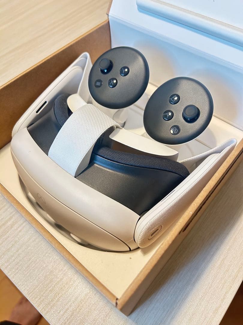 Quest 3 512GB 4K VRヘッドセット　買ったその日に出品