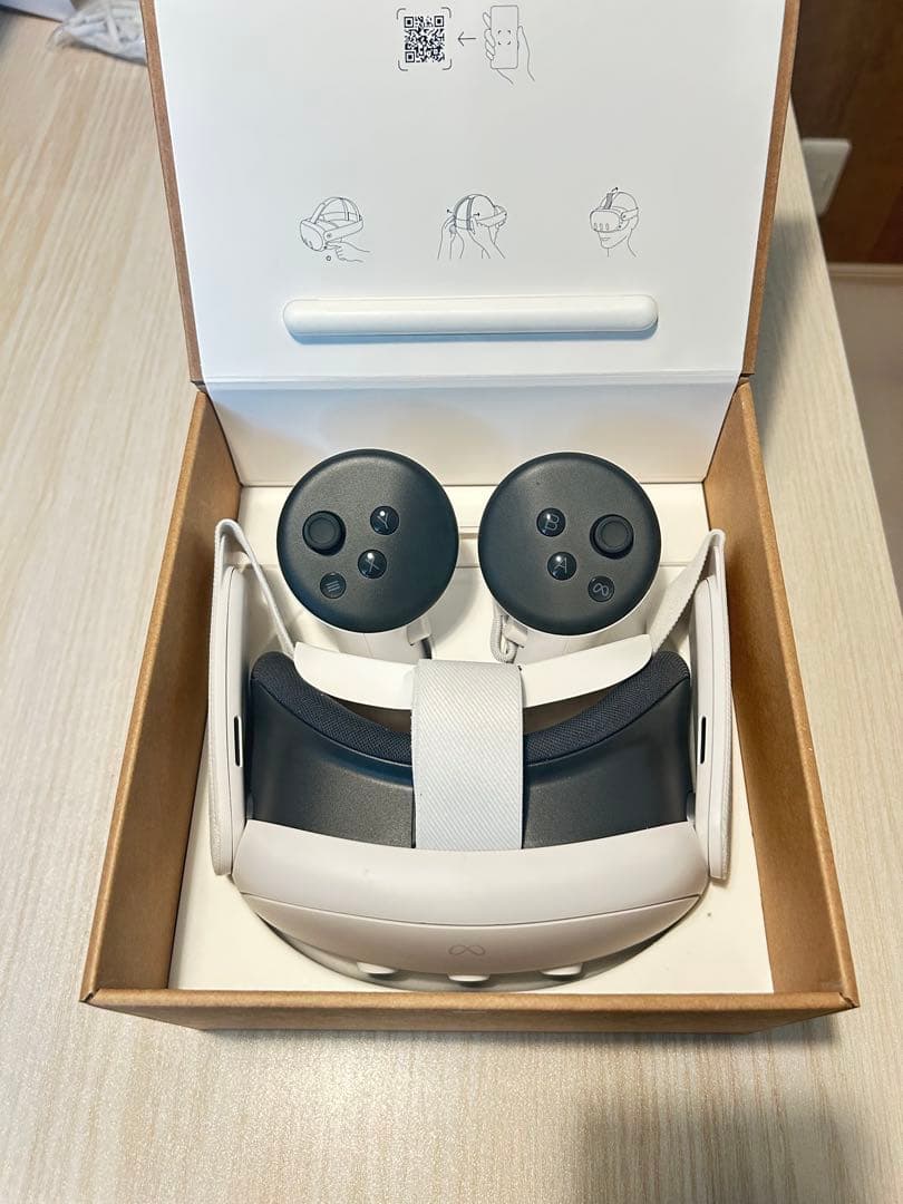  Quest 3 512GB 4K VRヘッドセット　買ったその日に出品