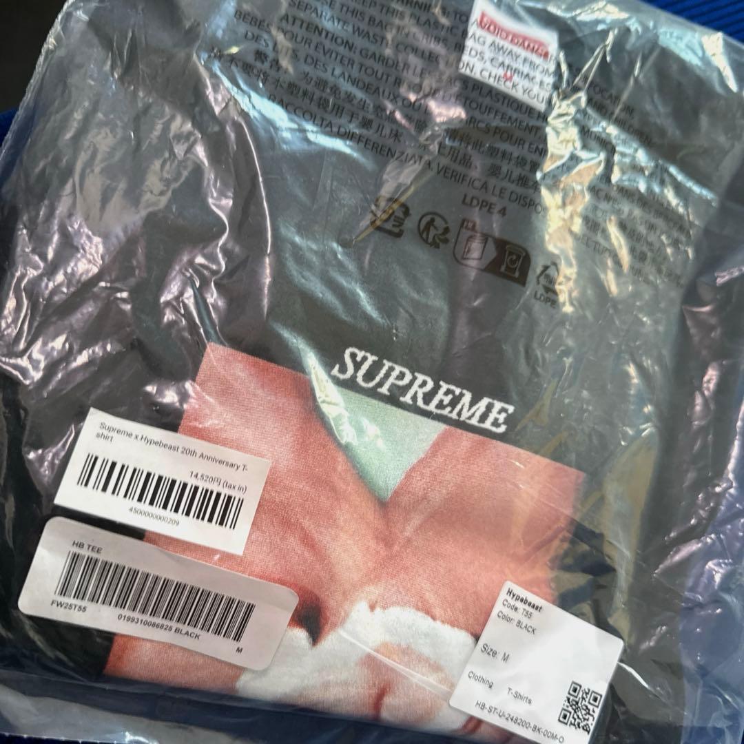 supreme HYPEBEAST 20th Tシャツ