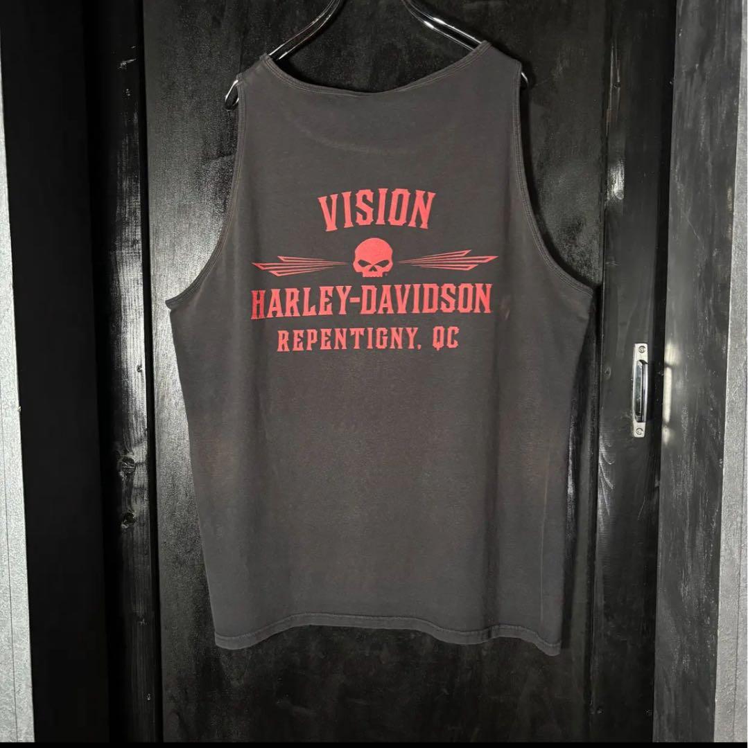 HARLEY-DAVIDSON ハーレーダビッドソンノースリーブ　ブラック