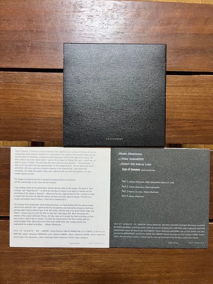 Jóhann Jóhannsson End of Summer CD/DVD