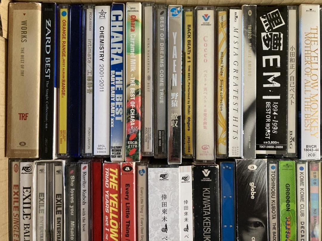 邦楽 ベストアルバム CD まとめて74枚セット [KM629]