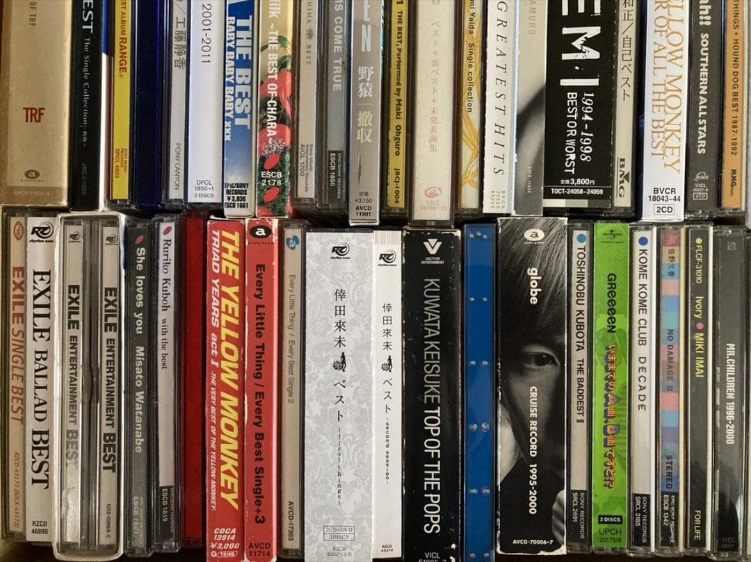 邦楽 ベストアルバム CD まとめて74枚セット [KM629]