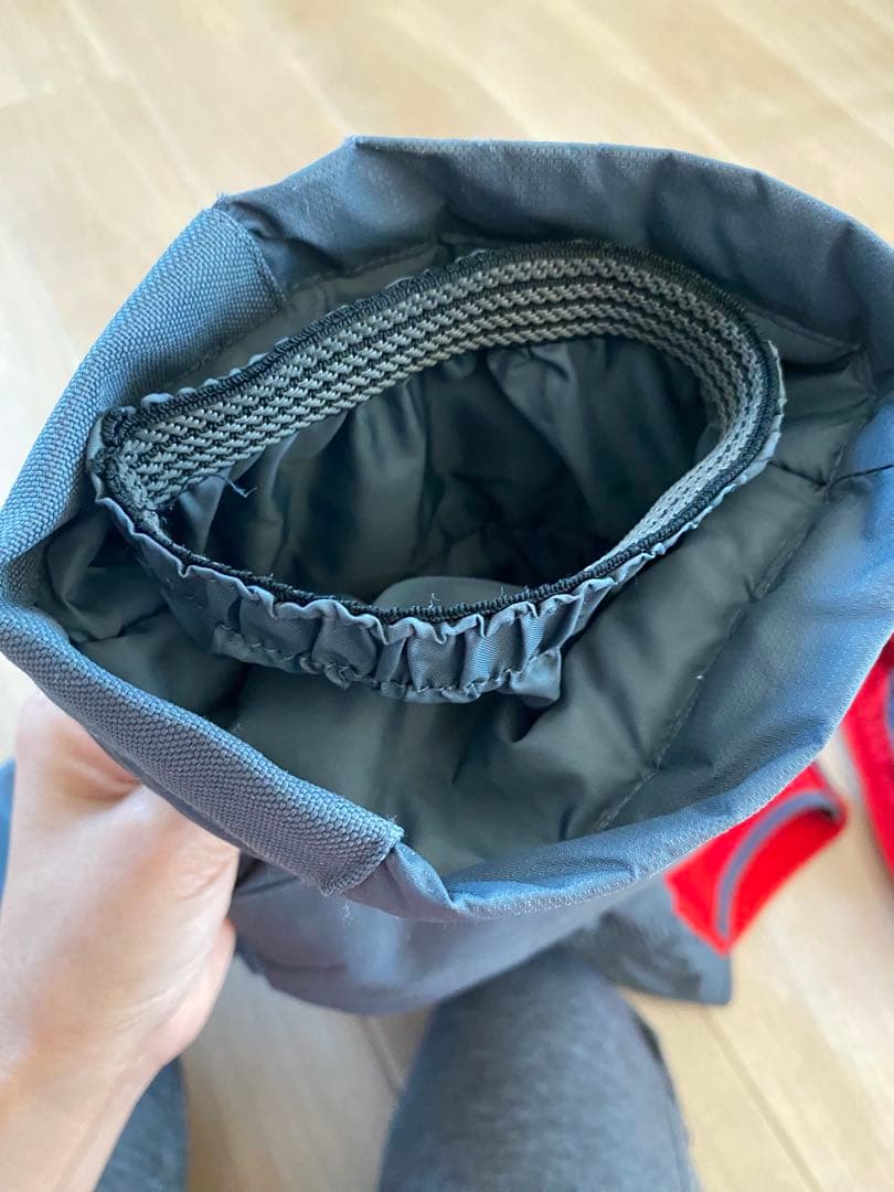 【値下げ】Columbia 子ども用 スノーウェア 上下セット グレー/レッド