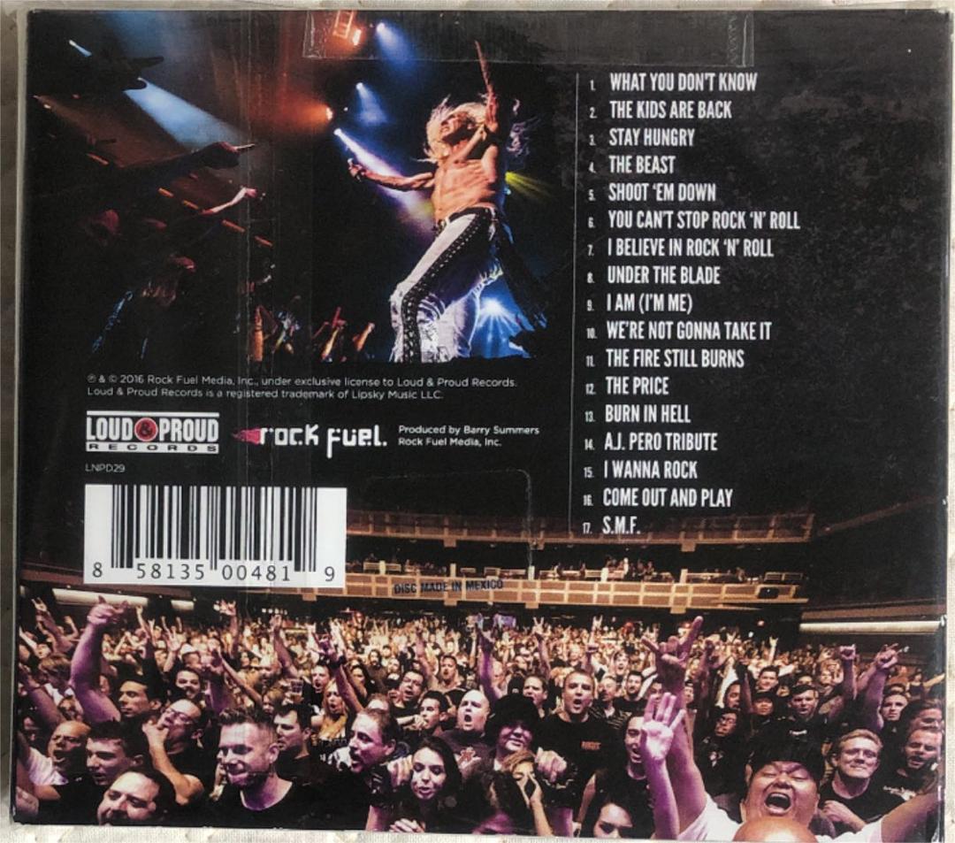 CD+DVD+Blu-Ray！3枚セット！TWISTED SISTER