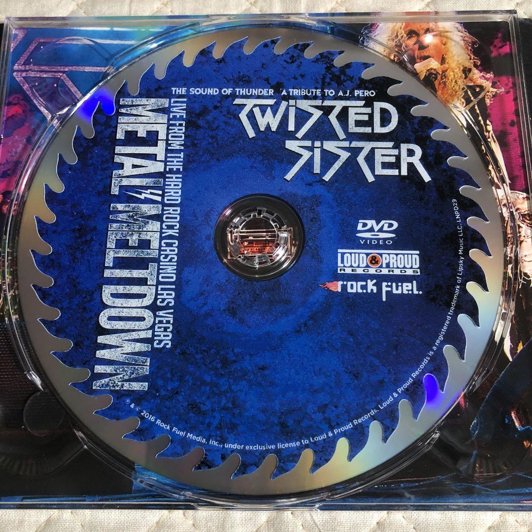 CD+DVD+Blu-Ray！3枚セット！TWISTED SISTER