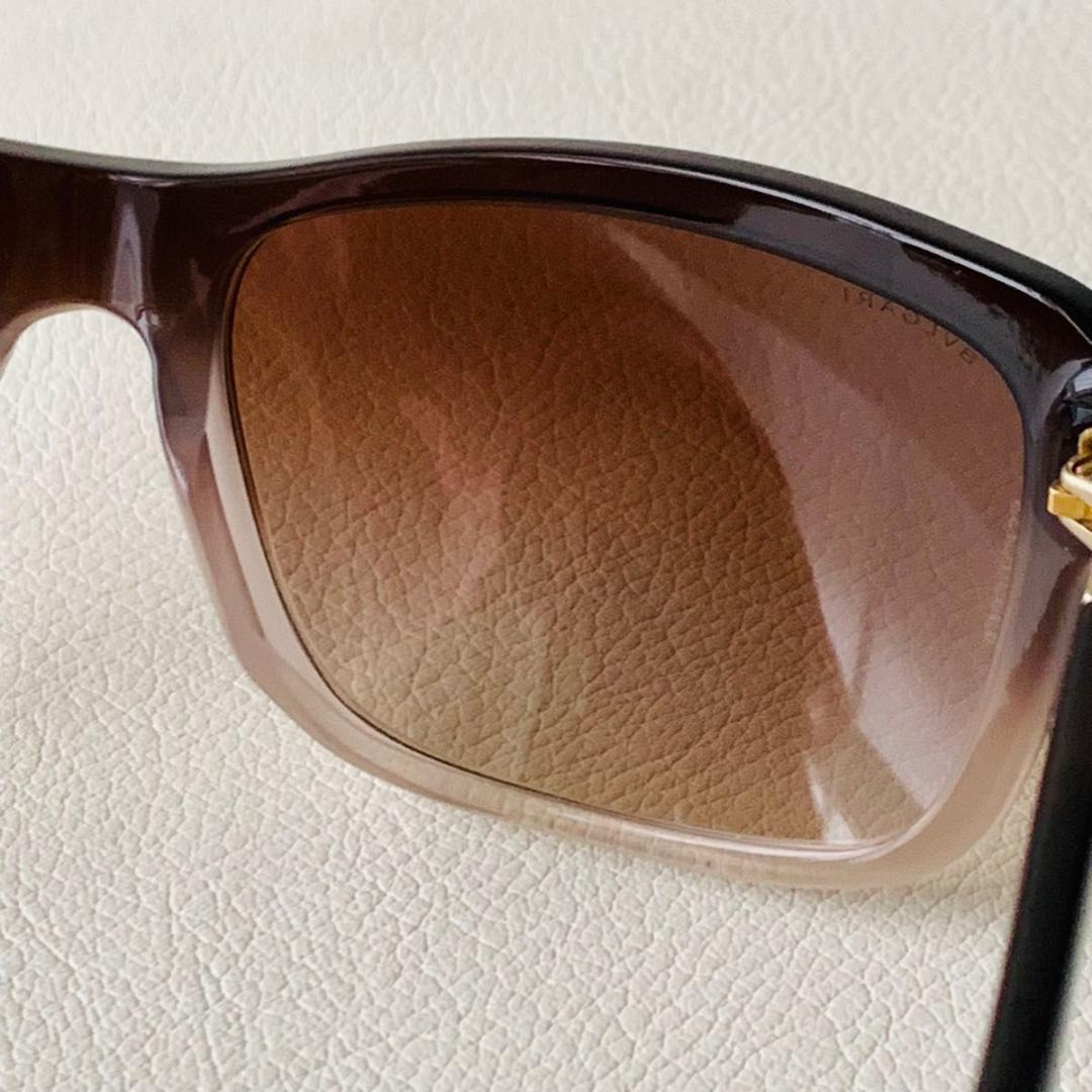 付属品完備 未使用 保管品 ブルガリ BVLGARI 7011 サングラス 美品