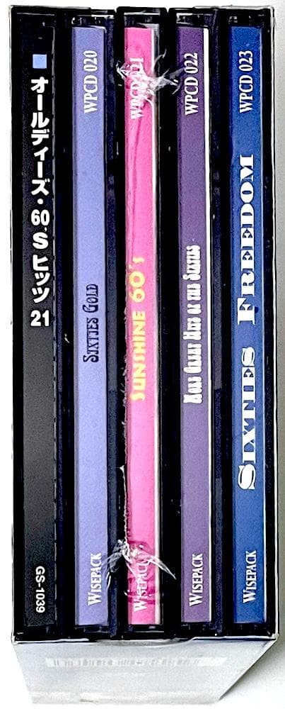 新品未開封 CD BOX 黄金の60'sヒッツ GOLDEN 60'S HITS
