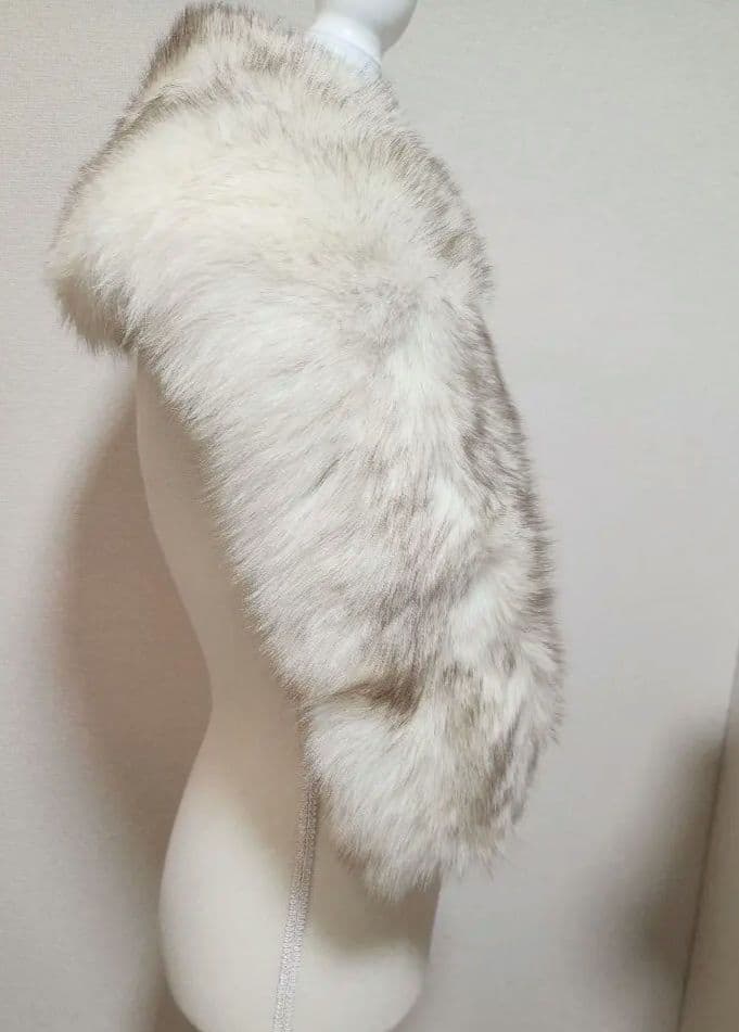 えりか　成人式　★　SAGA FOX　 ファーショール　美品 　ボリューム